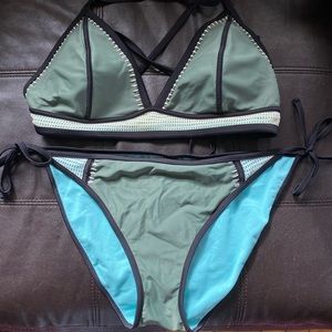 Target/Xhilaration Green Two-piece